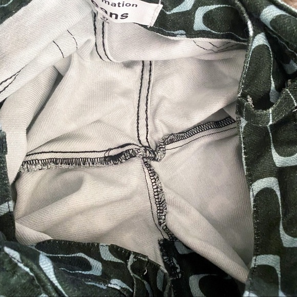 Reformation Jeans Mod High Rise Straight Squiggles Venture 27 GUC - Picture 5 of 7